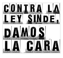 Cartel de la iniciativa del 'fotomatón' contra la Ley Sinde.