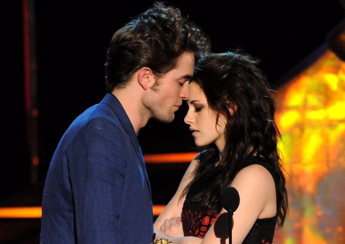 Robert Pattinson y Kristen Stewart en los MTV Movie Awards 2009