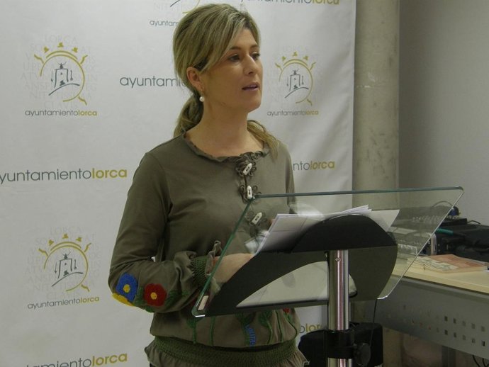 La concejal de Cultura y Festejos del Ayuntamiento de Lorca, Rosa Medina