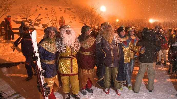 Los Reyes Magos, en Sierra Nevada