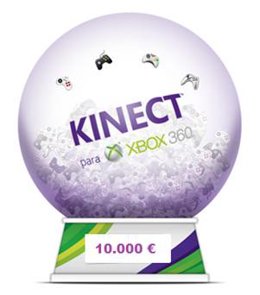 Campaña mando virtual de Kinect