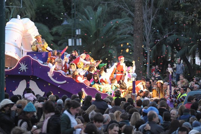 Imagen de la cabalgata de los Reyes Magos