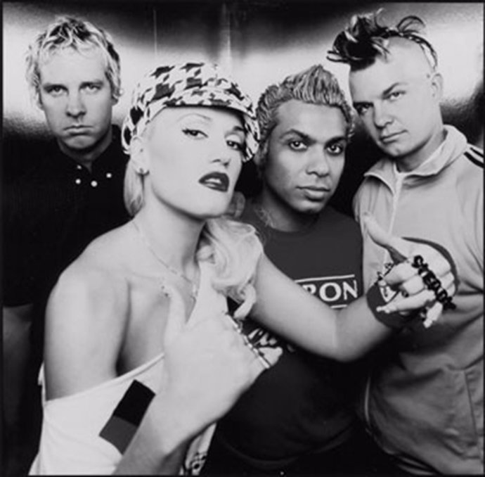 Imagen promocional del grupo No Doubt