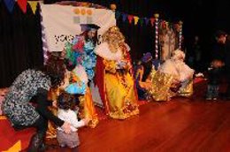 Los Reyes Magos en el Aula CAM de Murcia