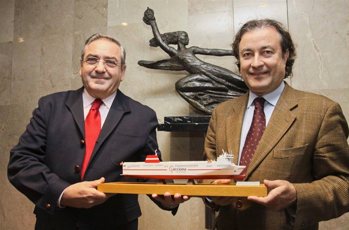 : Fotos Super Fast Baleares Y Del Acto NP Acto ACCIONA Tramediterranea Entrega M