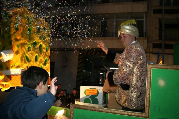 Imagen de uno de los Reyes Magos