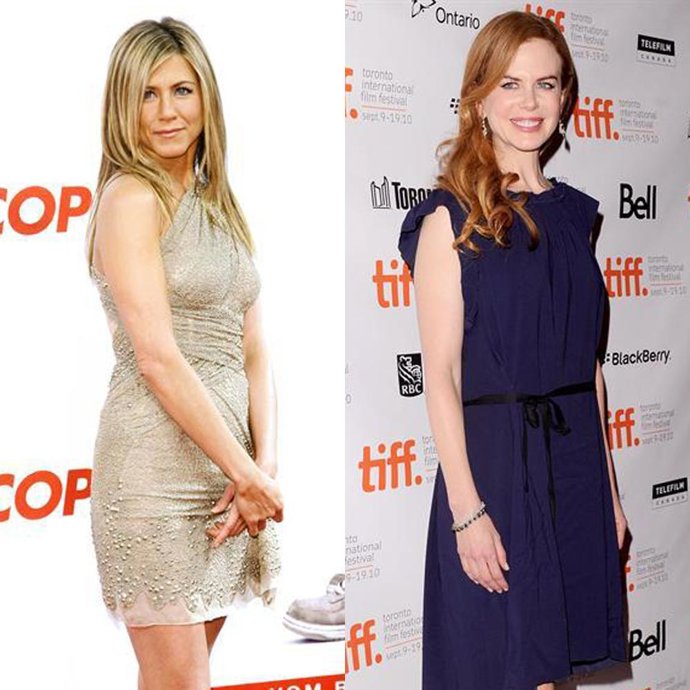 Jennifer Aniston y Nicole Kidman