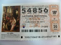 Las ventas para el sorteo de 'El Niño' bajan un 3,18% en Cantabria, hasta los 9,64 millones