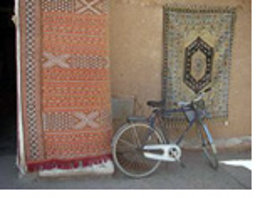 Biclietas en el Sáhara