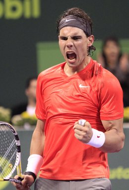 Nadal celebra la victoria