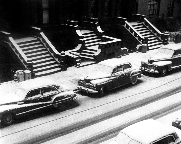 Imagen de la exposición de Ruth Orkin y Morris Engel