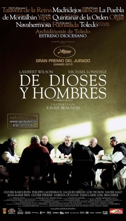 Cartel De Dioses y Hombres