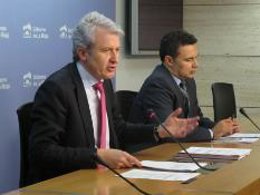 Del Río y Escobar, en la rueda de prensa