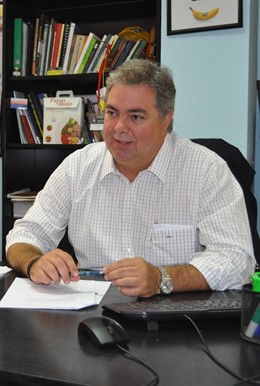 El presidente de Asaga, Henry Sicilia