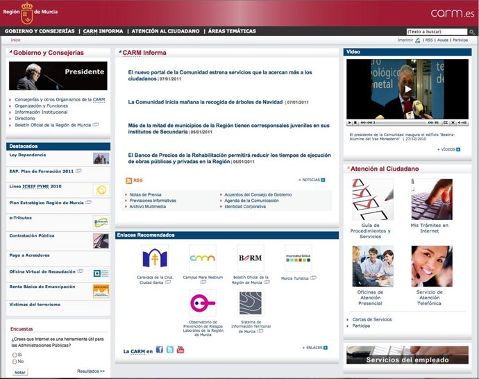 Nuevo portal de la Comunidad