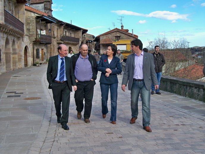 Visita mejoras en Riocorvo. 