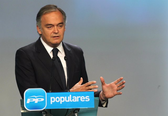 Rueda de prensa de Esteban González Pons