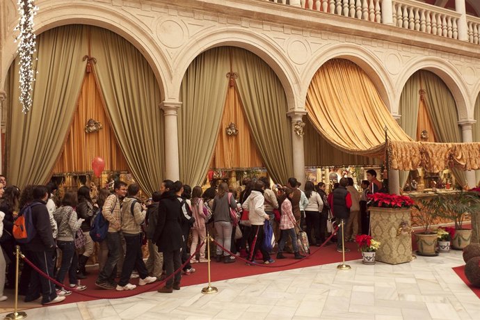 El Belén Napolitano De Cajasol Cierra Con 80.000 Visitas