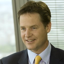 El viceprimer ministro británico, Nick Clegg