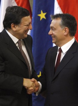 Barroso y Orban (Hungría)