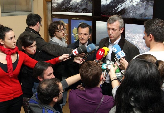 O conselleiro de Medio Ambiente, Territorio e Infraestruturas, Agustín Hernández