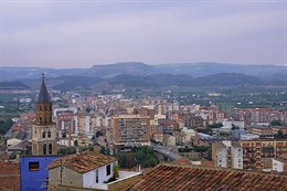 Vista de Fraga (Huesca)