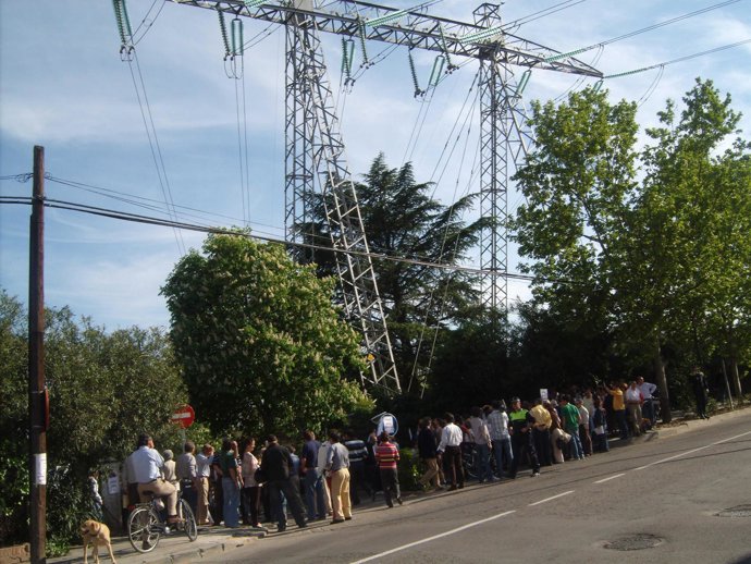 Torres de alta tensión