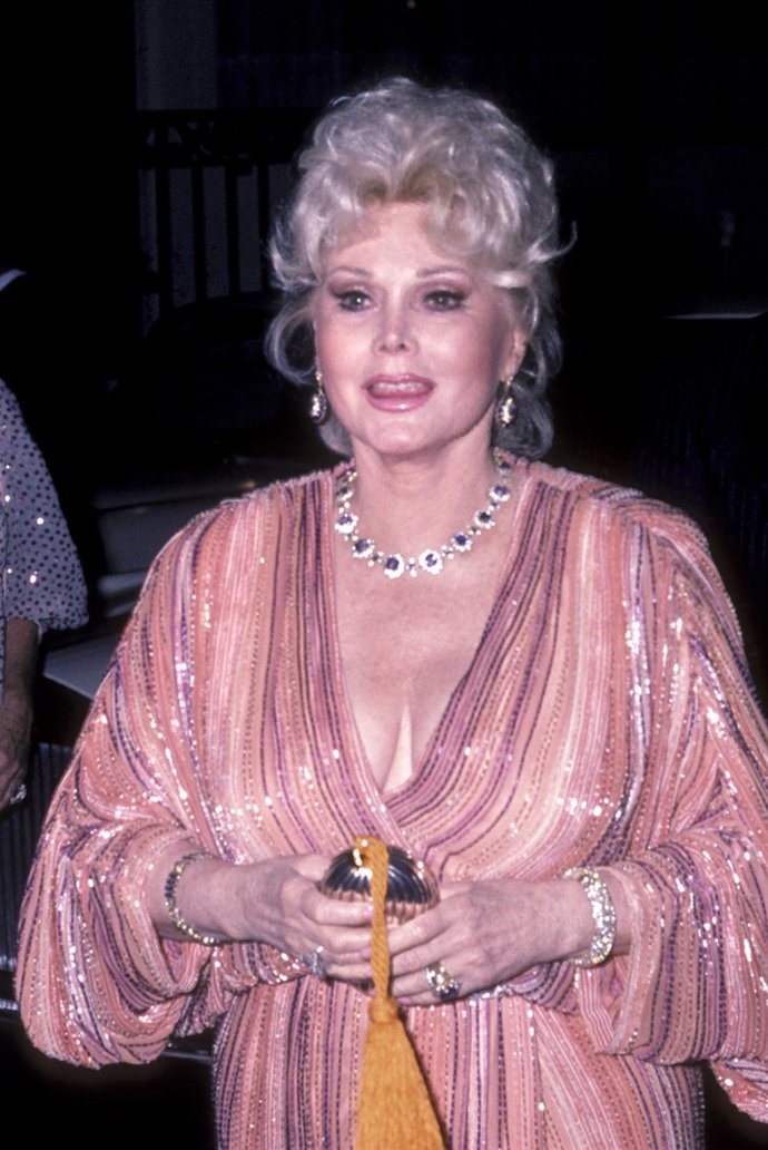La actriz Zsa Zsa Gabor 
