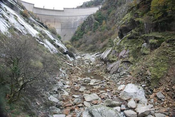 Río seco en las Fraguas del Eume