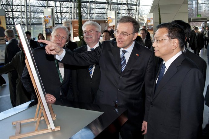 Visita del viceprimer ministro chino a BMW