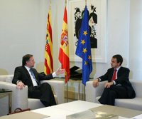 Marcelino Iglesias subraya que el PSOE trabaja con la previsión de que Zapatero repita como candidato 