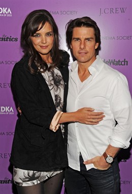 Katie Holmes y Tom Cruise