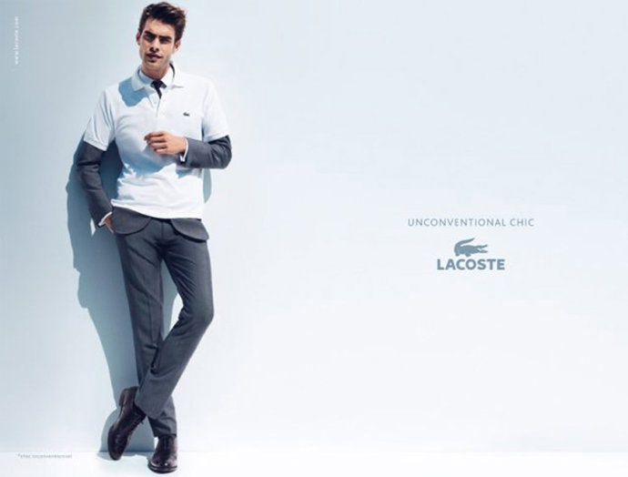 Jon Kortajarena como nueva imagen de Lacoste 