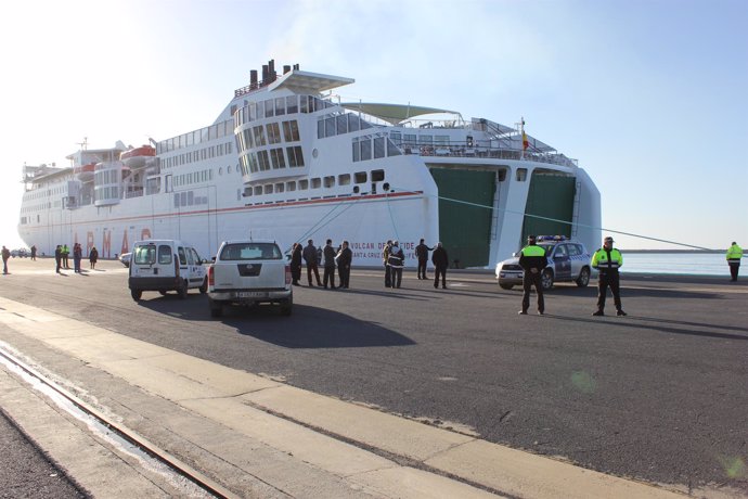 El nuevo ferry 'Volcán del Teide'