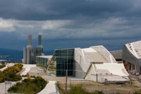 Los Príncipes de Asturias presiden el martes la inauguración de los dos primeros edificios del Gaiás