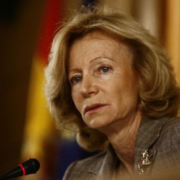 Elena Salgado en el Ministerio de Economía