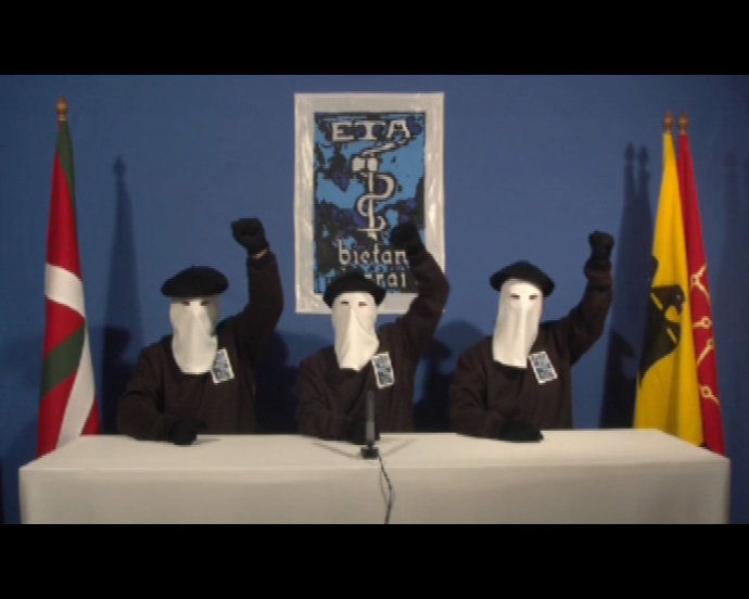 ETA anuncia un alto el fuego permanente