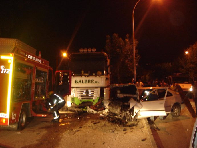 Accidente de tráfico en Galicia