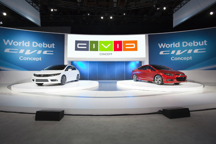 Honda Civic sedán y coupé concept