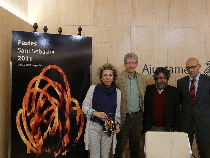 Imagen de la presentación de las fiestas de Sant Sebastià
