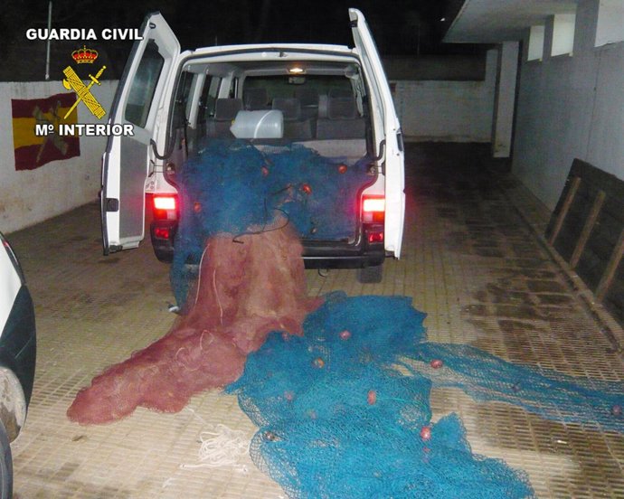 Redes de pescadores sustraídas