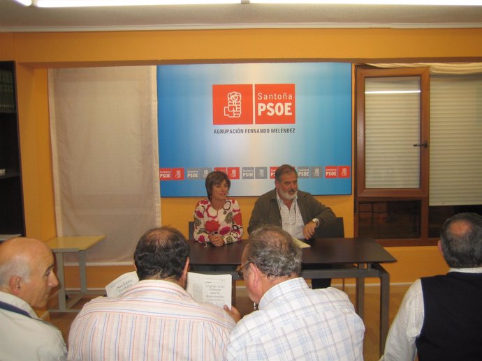 Asamblea del PSOE de Santoña