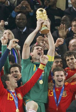 La selección española gana el Mundial