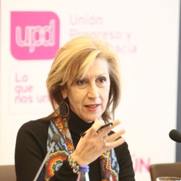 Rosa Díez (UPyD) presenta a los candidatos a las elecciones vascas y gallegas