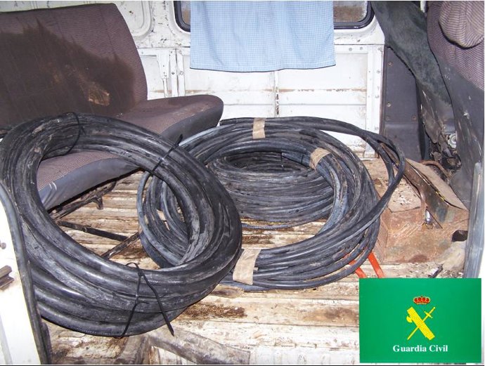 Roban casi 70 metros de cable de cobre en la subestación eléctrica Guadame de Ma