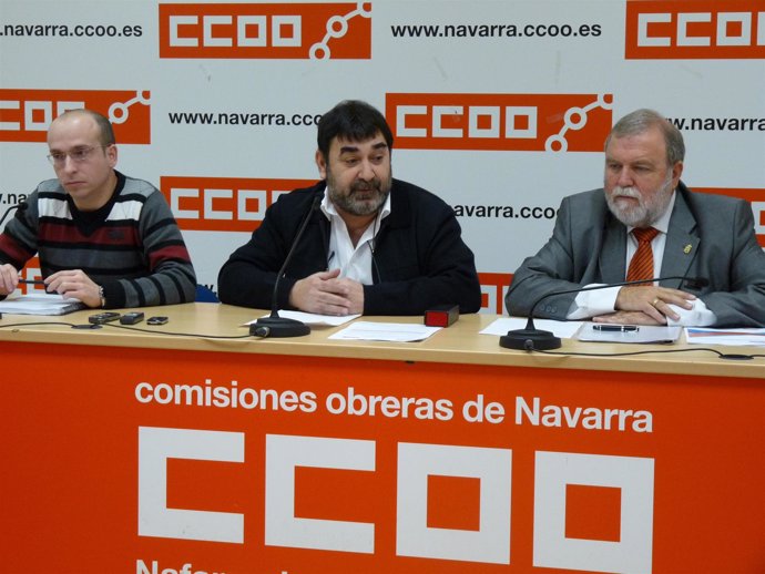 CCOO de Navarra presenta un estudio sobre el impacto de la crisis.