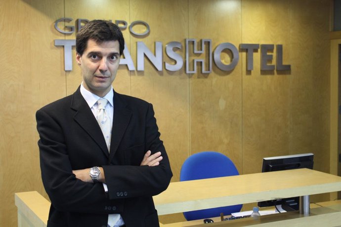 El director de contratación de hoteles de Transhotel, César Ruiz