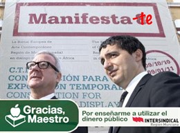 Cartel de Sterm contra medidas recorte Gobierno regional