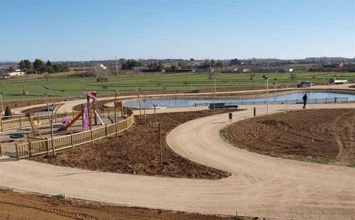 parque 'Los Olmos' de Binéfar (Huesca)