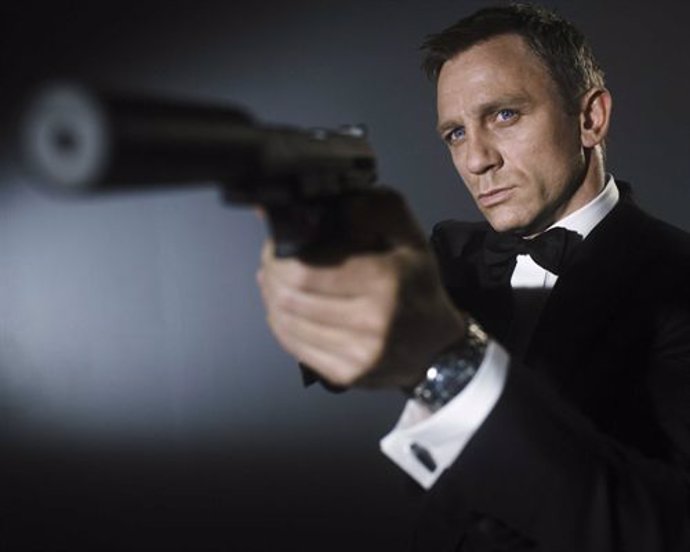 Daniel Craig aktorea, James Bond bezala